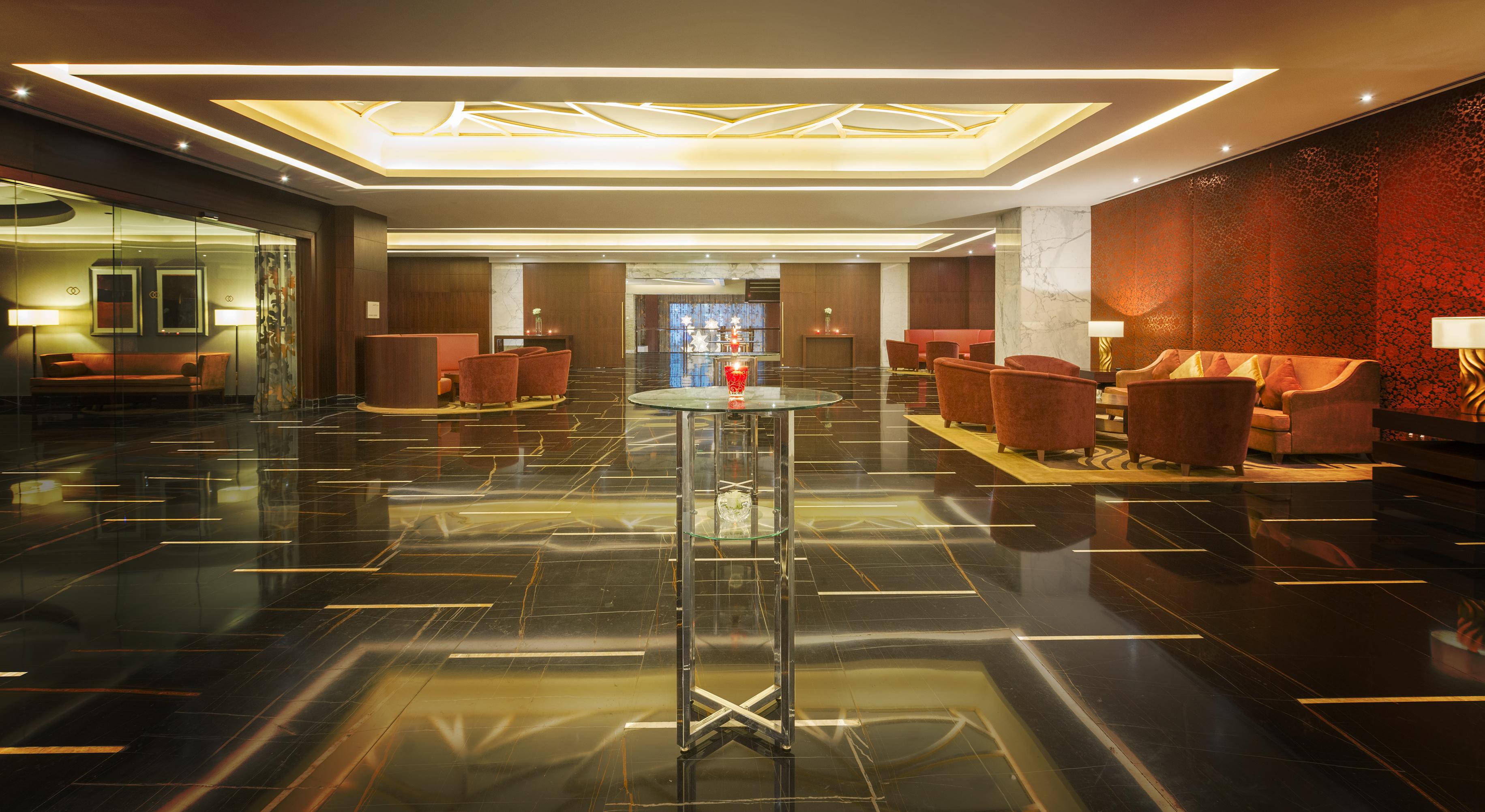 Sofitel Dubai Jumeirah Beach Exterior foto Lobby